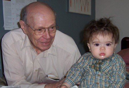 Noden and great-grandson Jacob